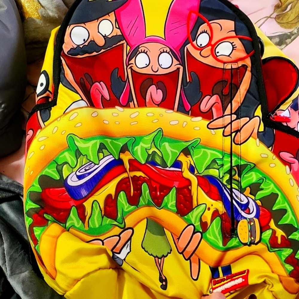 Bob's Burgers Sprayground Backpack EUC!!! Like New!!!